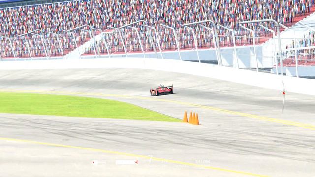 Assetto corsa. Ferrari 499P LMDH. Daytona Road Course. 1:37,671 Клавомышь смотреть онлайн