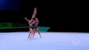 Акробатика чемпионат мира 2018 Франция