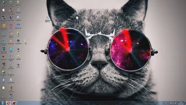 Визуализация музыки на рабочем столе, Visualization of music on the desktop смотреть онлайн