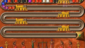 Марафон серии игр Luxor (#7) (Luxor) - Появились черные сферы.