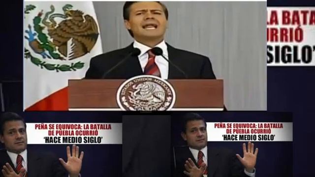 5Mayo14 Peña Nieto dice La batalla de Puebla fue en 1995 смотреть онлайн