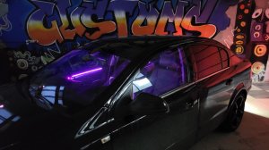 Контурная (Ambient) подсветка в Opel Astra H