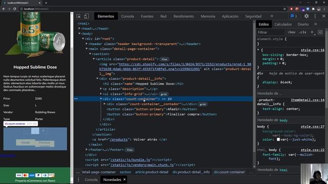 Sincronizar contador + useHistory (push & location) смотреть онлайн