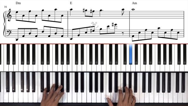 PASSACAGLIA || JOHAN HALVORSEN - HANDEL || Piano Tutorial смотреть онлайн