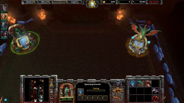 Warcraft 3 REFORGED (Hard) - Curse of the Blood Elves 06 - Lord of Outland смотреть онлайн