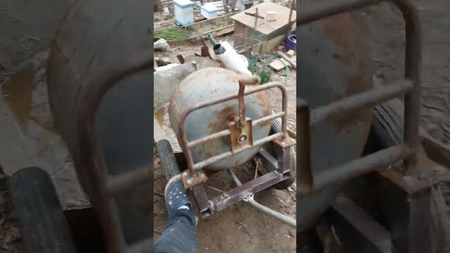 Ручная бетономешалка своими руками смотреть онлайн