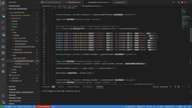 Effortlessly Streamlining TDD and CI testing for Kafka Developers смотреть онлайн