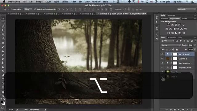 Photoshop Color Effect Action: Create the Elegant Mono Color Effect Action in Ps смотреть онлайн