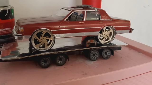 1/18 89 Chevy Caprice Brougham!!!New Rims ??? смотреть онлайн