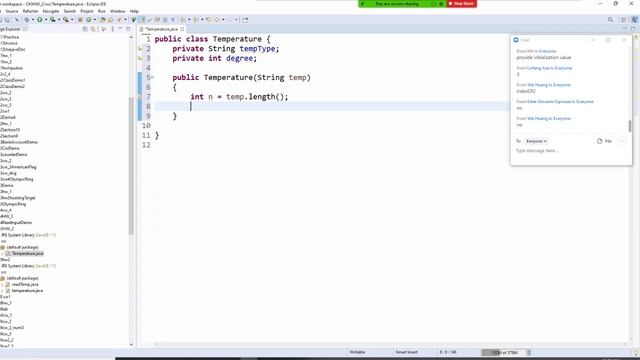Java programming, create a Temperature class reads a temperature value Convert to different typ смотреть онлайн