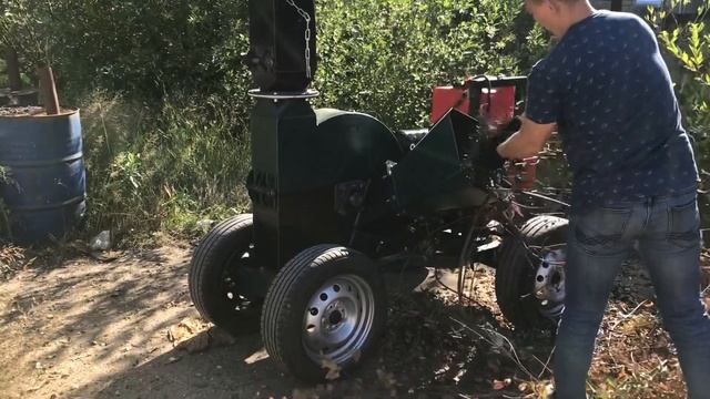 Дисковая рубительная машина MRS-6 27 лс. смотреть онлайн