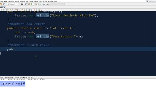 Java Programming Beginner - Methods in java смотреть онлайн