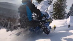 Фрирайд на снегоходах. Техника вождения Бундокинг (Boondocking). Снегоходная Школа.