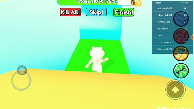 Прохожу обби 50 поркуров . В конце очень круто! смотреть онлайн