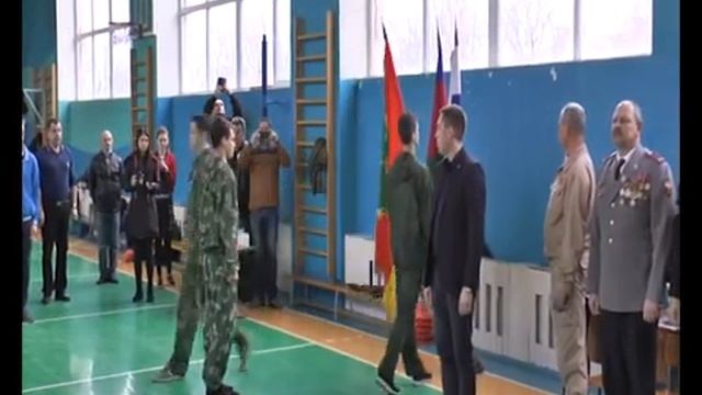Военно спортивные соревнования в СОШ № 7 ст.Тбилисской смотреть онлайн