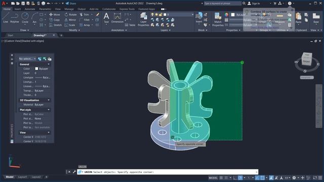 AutoCAD 2022 3D Modeling Tutorial For Beginner In 10 Minutes [COMPLETE] смотреть онлайн