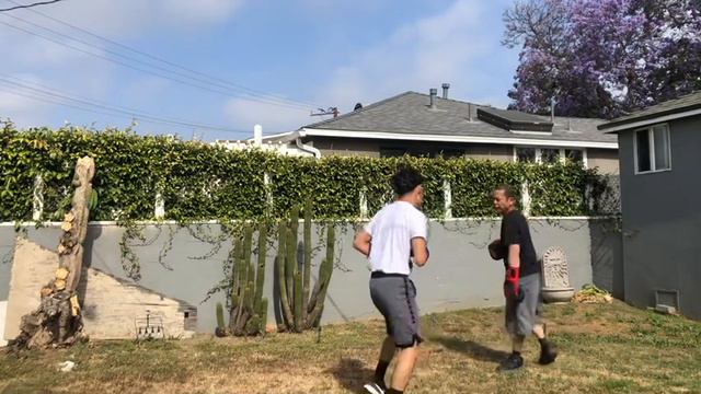 dad vs son sparring session смотреть онлайн