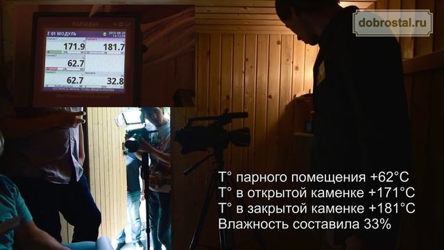 Печь для бани Добросталь. Испытания. Отзывы экспертов смотреть онлайн