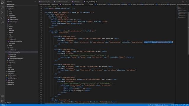 #2 INSERT, GET DATA, UPDATE, DELETE WITH MODAL - JQUERY BOOTSTRAP CODEIGNITER PHP смотреть онлайн