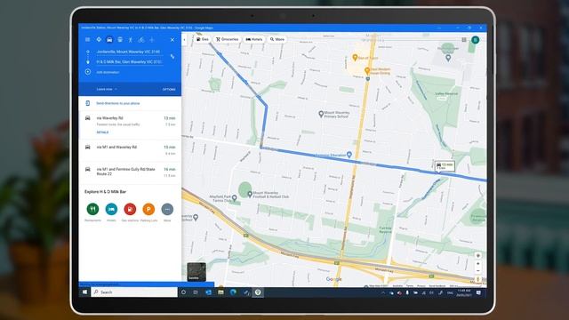 How to get the GOOGLE MAPS app on Windows 10! смотреть онлайн