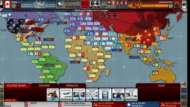 Twilight Struggle Game Versus Redgar (6/28/23) смотреть онлайн