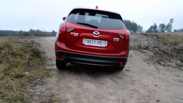 Mazda CX-5 2.5 Трогание после диагонального вывешивания смотреть онлайн