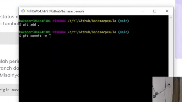 Github | Sesi 3 - CRUD via Git Bash смотреть онлайн