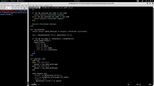 98. Examining a Metasploit Module Kali linux смотреть онлайн