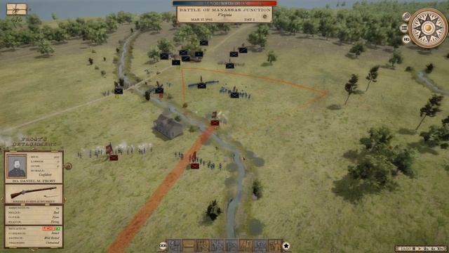 Grand Tactician's The Civil War (1861-1865) 1861 Campaign, Ep. 2 смотреть онлайн
