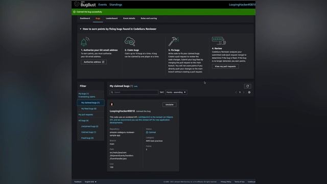 How to Fix Bugs and Earn Points in the AWS BugBust re:Invent Challenge? | Amazon Web Services смотреть онлайн