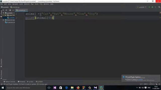 Tuples in python 3|| Accessing elements of a tuple || Difference between list and tuples смотреть онлайн