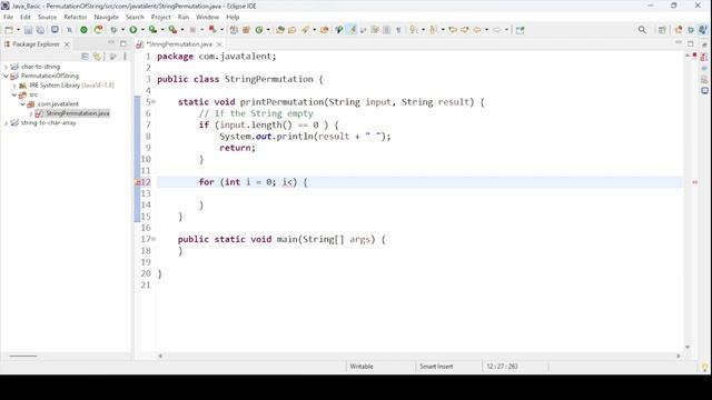Print all Permutations of String using Java | String | Permutations | JavaTalent смотреть онлайн