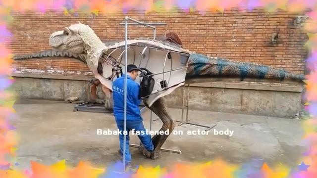 Обзор костюма Динозавра, как утроен. смотреть онлайн