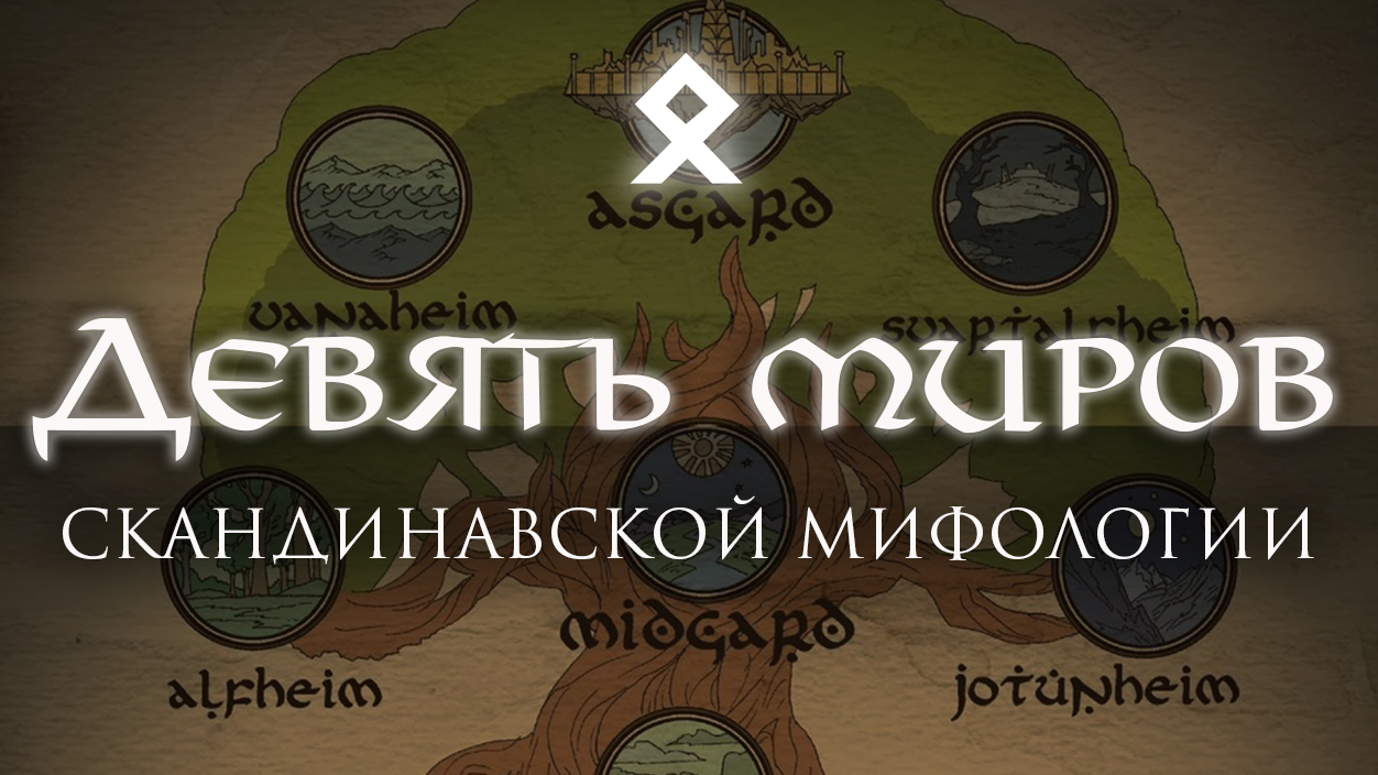 Девять миров скандинавской мифологии // Мифология викингов смотреть онлайн