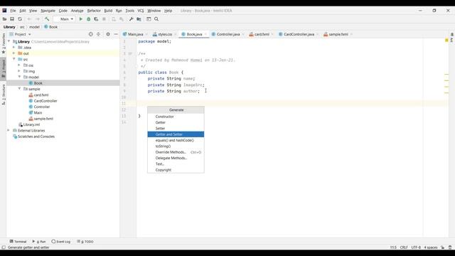 JavaFX UI: Library Design & Dynamic HBox and GridPane смотреть онлайн