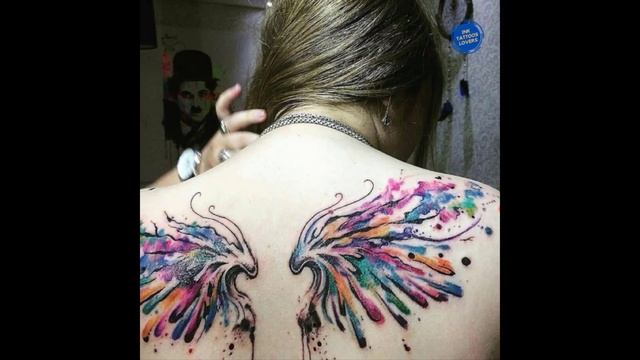 Best Fashionable Wings Tattoo Designs for Women | Amazing Simple Girly Wing Tattoos | Wing Tattoo смотреть онлайн