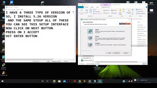 How to install perl widows 7, 8, 10 /LINUX || TECHNO GURU || смотреть онлайн