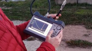 Проверяю антенну от народной рации Baofeng UV-5R