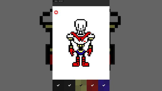 Papyrus pixel art смотреть онлайн