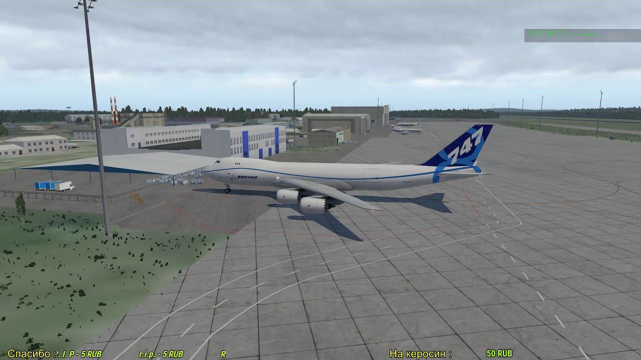 X Plane 11 / Полёт с УВД / Иркутск (UIII) - Красноярск (UNKL)
