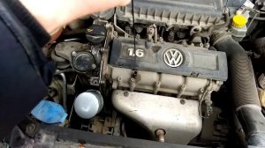 Поло седан проверка уровня масла (VW фольксваген)
