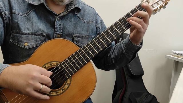 Гамма До-Мажор на гитаре под метроном 60 смотреть онлайн