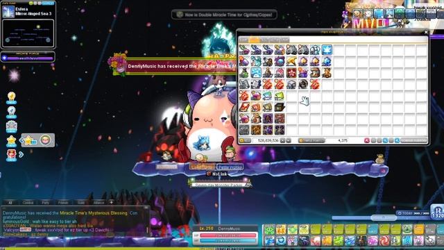 MapleSEA Double Miracle Time with 55 Red cube смотреть онлайн