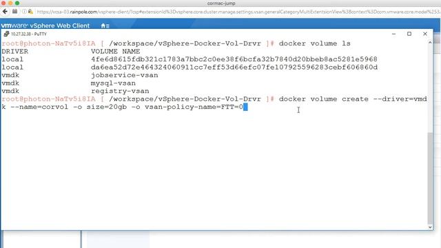 docker volume vsan смотреть онлайн