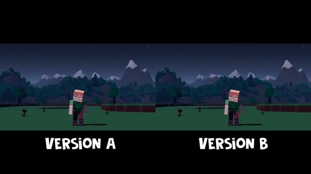 ENDING A vs. B "Angry Alex" ? Minecraft Animation Music Video смотреть онлайн