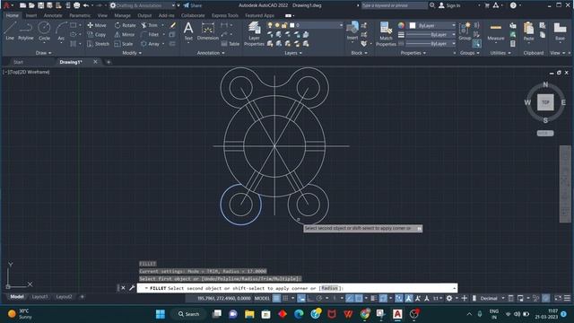 AUTOCAD 2D EXERCISE-3|| DESIGN FREAKS || MOHAMMED смотреть онлайн