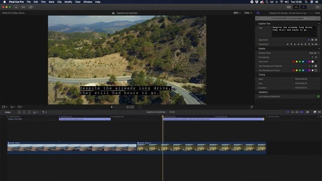 How To Add Subtitles And Captions In Final Cut Pro X