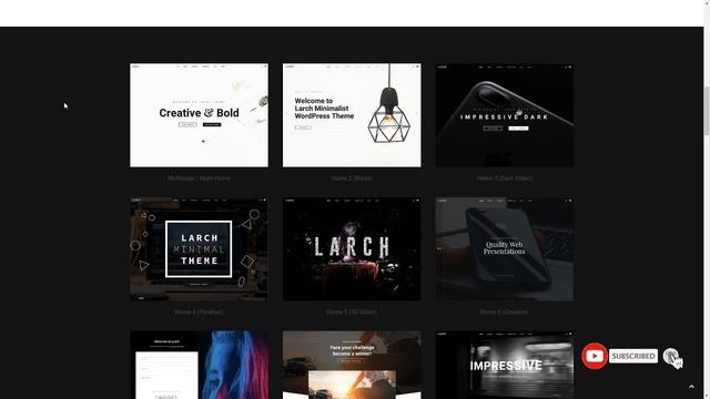 Larch - Responsive Minimal Multipurpose WordPress Theme Cyprian смотреть онлайн