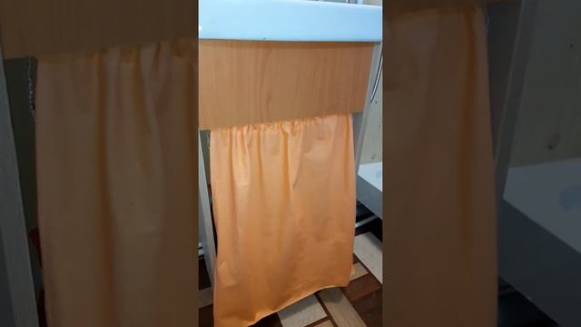 Тумбочка под раковину своими руками.Тумбочка из того,что было. смотреть онлайн