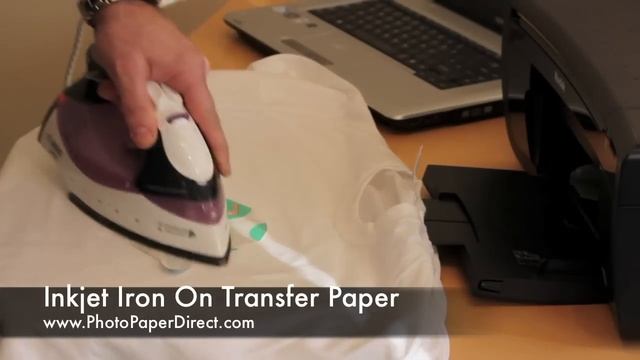 Iron On Transfer Paper Tutorial By Photo Paper Direct смотреть онлайн